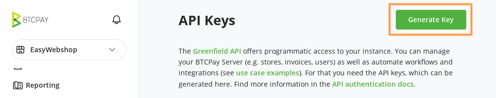 btcpay-server-generate-api-keys